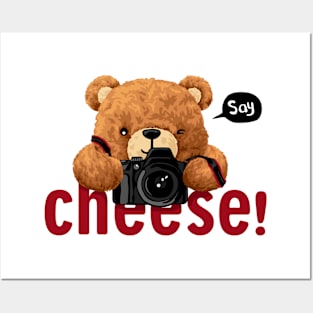 BEAR SAY CHEESE! Posters and Art